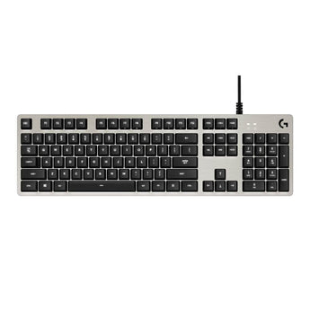 Logitech Logitech G413 Rgb Mechanical Gaming Keyboard, Silver With White Backlight 920 008476 920-008476