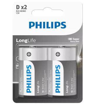 CShop.co.za | Powered by Compuclinic Solutions Longlife Battery D 2 Pack R20L2B/40
