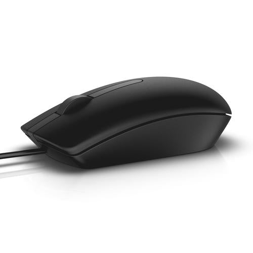 Scroll Mouse Three Button Mice: Dell Optical Scroll USB (3 Button Scroll) Black Mouse Kit - MS116 ...