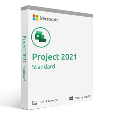 MICROSOFT Computer Software Microsoft Project Standard 2021 ESD -  076-05905 076-05905