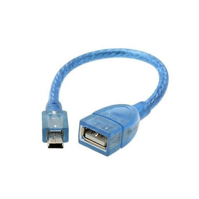 MINI USB MALE TO FEMALE USB 10CM - CShop.co.za | Powered by Compuclinic Solutions