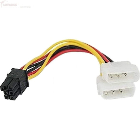 MOLEX 6 PIN CONVERTER FOR GRAPHICS CARD - CShop.co.za | Powered by Compuclinic Solutions