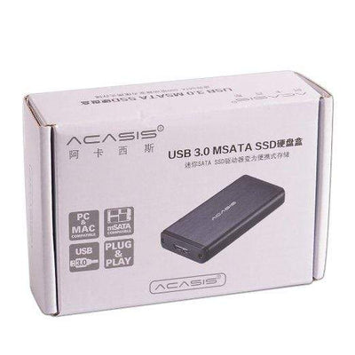 MSATA TO USB 3.0 SSD ENCLOSURE ADAPTER - CShop.co.za | Powered by Compuclinic Solutions