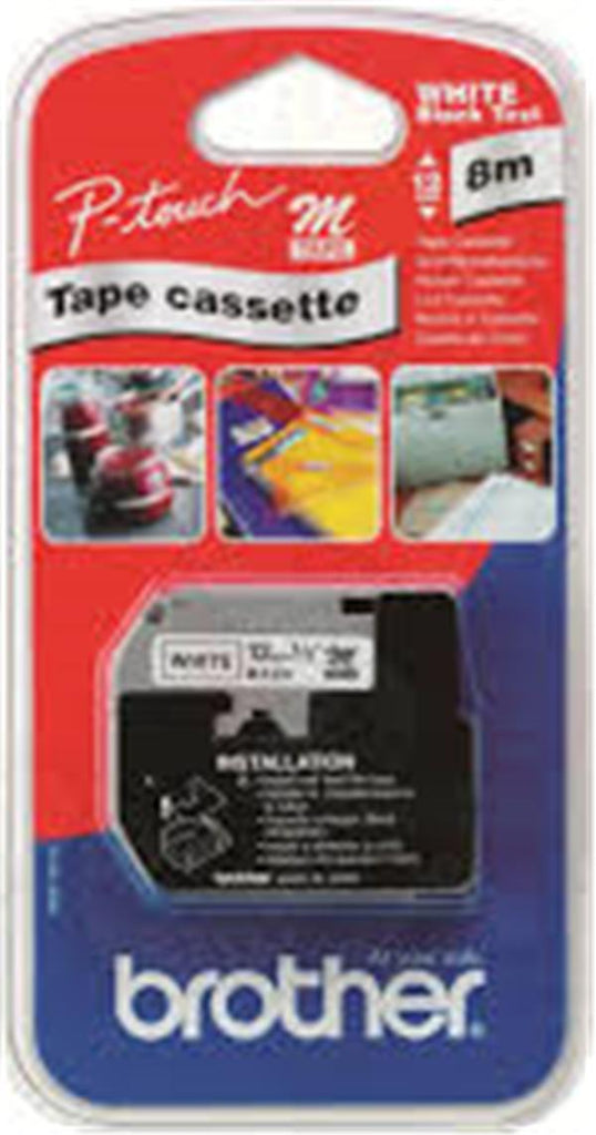 CShop.co.za | Powered by Compuclinic Solutions Non Laminated Tape 8M X 12MM Black On White MK231