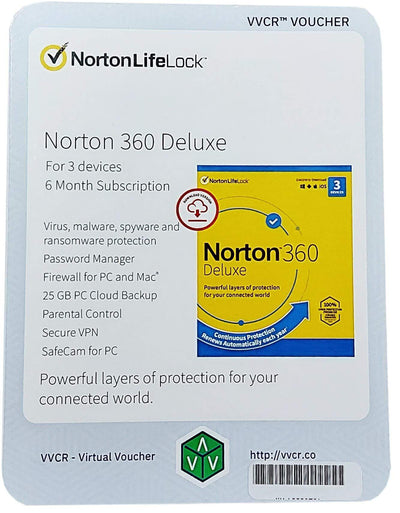 Norton 360 3 Device 6 Months - N3603D6M - CShop.co.za | Powered by Compuclinic Solutions