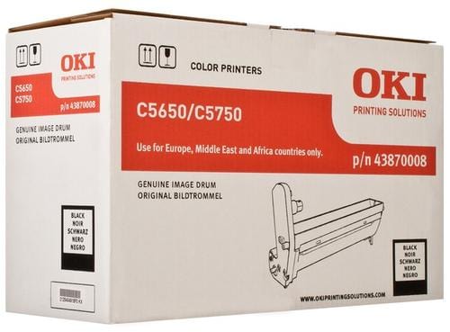 OKI Black(K) Drum Kit C5650/C5750 - 43870008 - CShop.co.za | Powered by Compuclinic Solutions