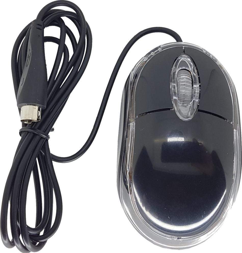 OPTICAL MOUSE PS2 BLACK 3 BUTTON - CShop.co.za | Powered by Compuclinic Solutions