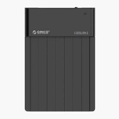 Orico 1 Bay USB3.0 2.5 / 3.5 HDD|SSD Horizontal Dock - Black - 6518US3-V2-SA-BK - CShop.co.za | Powered by Compuclinic Solutions