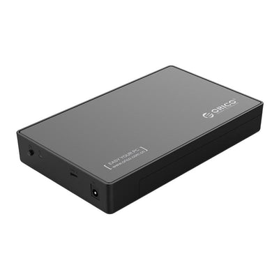 Orico 2.5|3.5 USB-C External HDD Enclosure - Black - CShop.co.za | Powered by Compuclinic Solutions