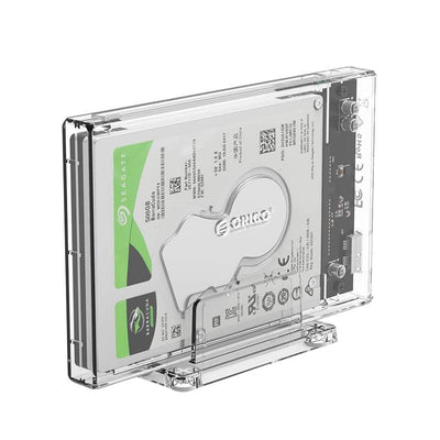 Orico 2.5 USB3.0 External Hard Drive Enclosure Transparen - CShop.co.za | Powered by Compuclinic Solutions