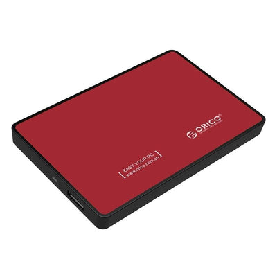 Orico 2.5 USB3.0 External HDD Enclosure - Red - CShop.co.za | Powered by Compuclinic Solutions