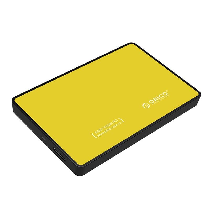 Orico 2.5 USB3.0 External HDD Enclosure - Yellow - CShop.co.za | Powered by Compuclinic Solutions