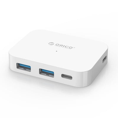 Orico 4 Port USB-C to 2xUSB3.0|2xUSB-C Hub - White - TC2U-U3-WH-PRO - CShop.co.za | Powered by Compuclinic Solutions