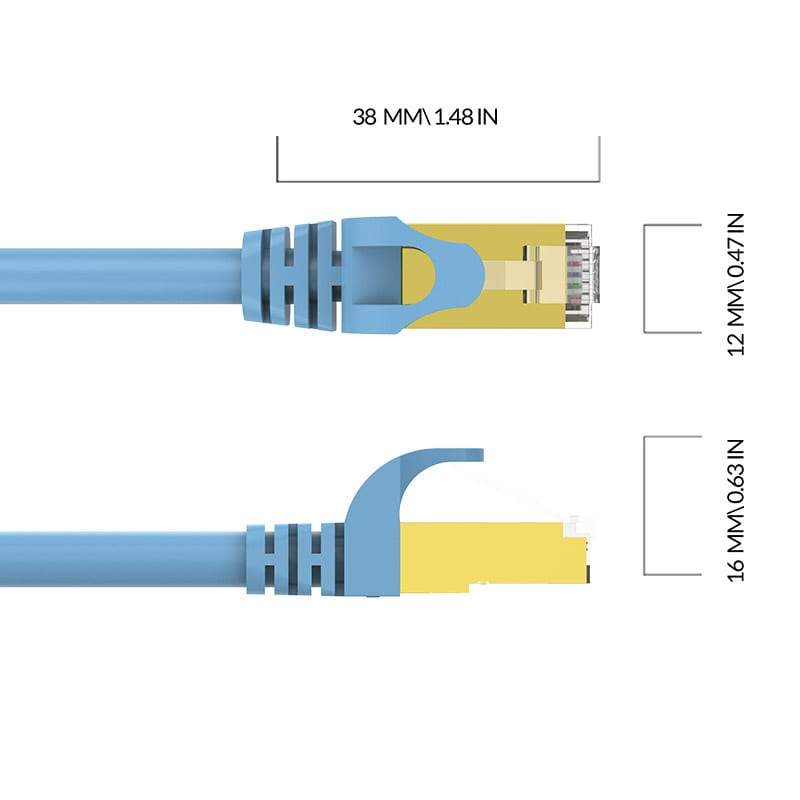 Orico CAT6 1m Cable Blue - PUG-GC6-10-BL-BP - CShop.co.za | Powered by Compuclinic Solutions