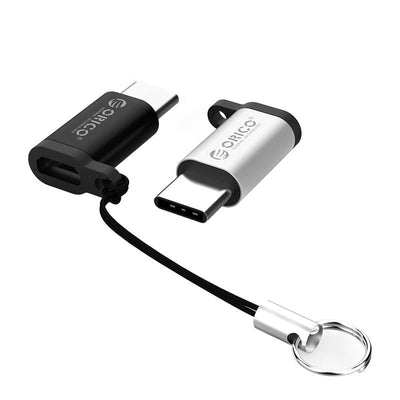 Orico USB-C to Micro USB OTG Adapter - Silver - CShop.co.za | Powered by Compuclinic Solutions