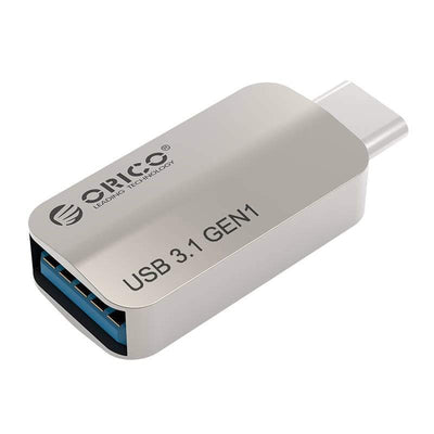 Orico USB Type-C to USB-A 3.1 ChargeSync On The Go Adapter - Silver - CTA2-SV - CShop.co.za | Powered by Compuclinic Solutions