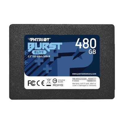 Patriot Patriot Burst Elite 480 Gb 2.5 Ssd Pbe480 Gs25 Ssdr PBE480GS25SSDR