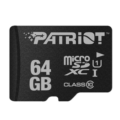 Patriot Patriot Lx Cl10 64 Gb Micro Sdhc (Without Adapter) Psf64 Gmdc10 PSF64GMDC10
