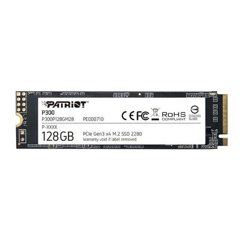 Patriot Patriot P300 128 Gb M.2 Pc Ie Nv Me Ssd P300 P128 Gm28 P300P128GM28