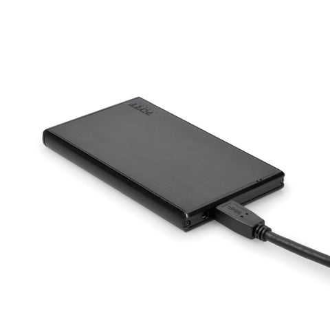Port Connect 2.5 USB3.0 External HDD Enclosure Black - 900030 - CShop.co.za | Powered by Compuclinic Solutions