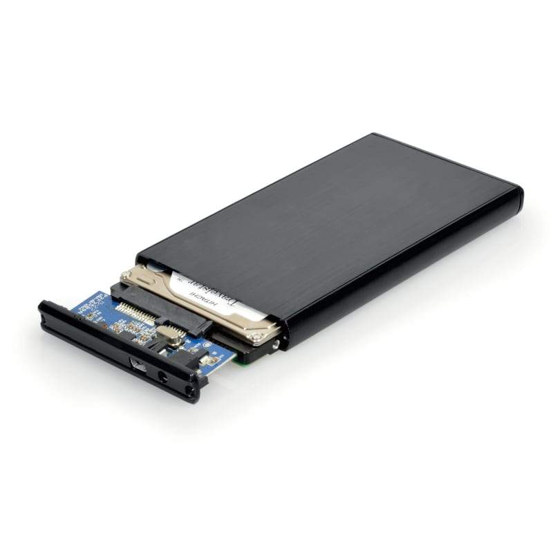 Port Connect 2.5 USB3.0 External HDD Enclosure Black - 900030 - CShop.co.za | Powered by Compuclinic Solutions