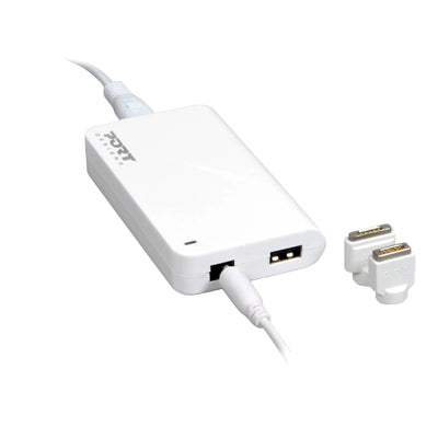 Port Connect 60W Apple MacBook Power Supply with USB 2.1A port - 900100 - CShop.co.za | Powered by Compuclinic Solutions