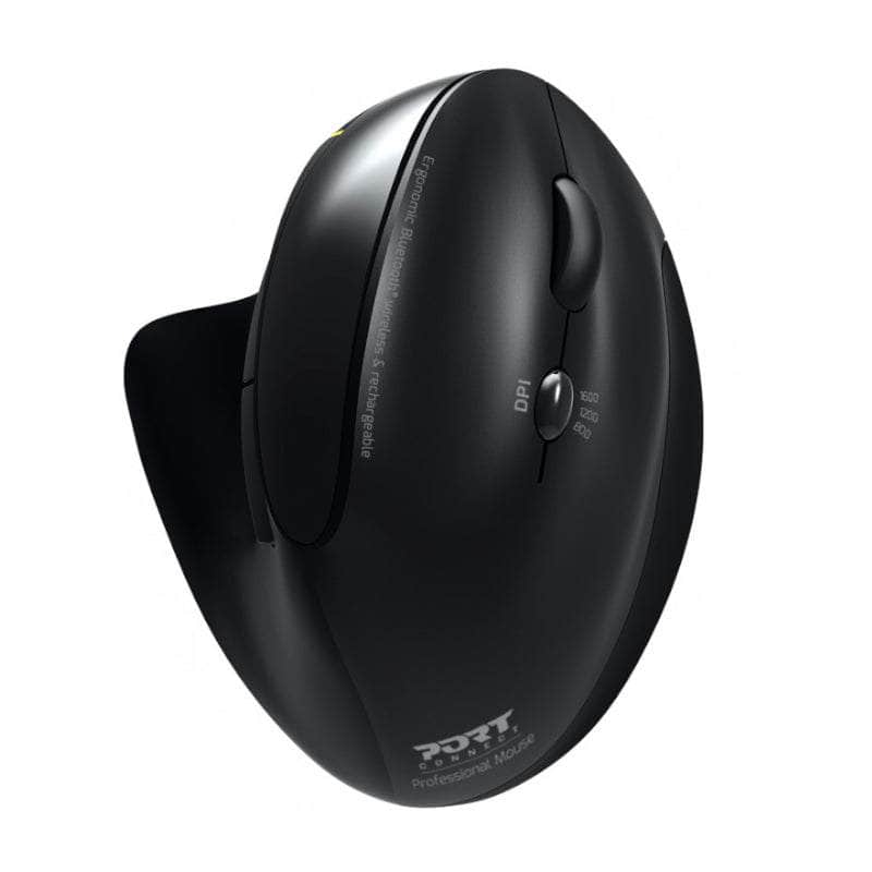 Port Port Connect Wireless Rechargeable Ergonoc Mouse Bluetooth
 Black 900706 Bt 900706-BT