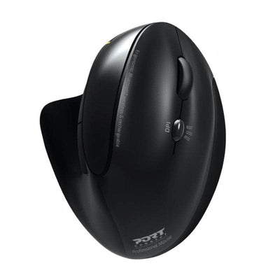 Port Port Connect Wireless Rechargeable Ergonoc Mouse Bluetooth
 Black 900706 Bt 900706-BT