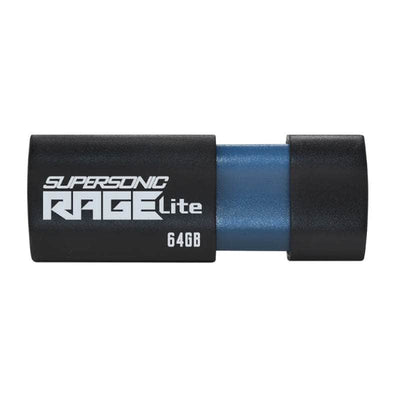 Patriot Rage Lite 64 Gb Usb3.2 Flash Drive Grey Pef64 Grlb32 U PEF64GRLB32U