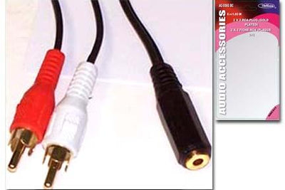 RCA TO FEMALE STEREO 1.8M - CShop.co.za | Powered by Compuclinic Solutions