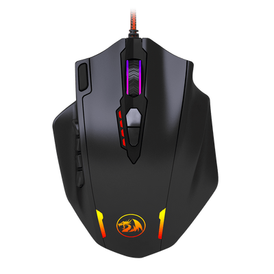 Redragon IMPACT 12400DPI MMO Gaming Mouse - Black - RD-M908 - CShop.co.za | Powered by Compuclinic Solutions