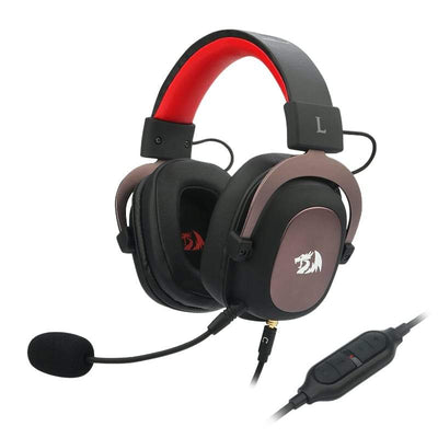 Redragon Zeus 2 Usb|Virtual 7.1|2m Cable|3.5mm Detachable Omnidirectional Boom Mic|53mm Driver|Gaming Headset Black Rd H510 1 - CShop.co.za | Powered by Compuclinic Solutions