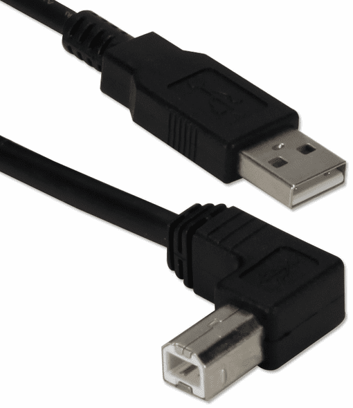RIGHT ANGLE USB 2 TO TYPE B - CShop.co.za | Powered by Compuclinic Solutions