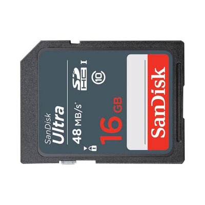 Sandisk Sandisk Ultra 16 Gb Sdhc Memory Card 80 Mbs Sdsduns 016 G Gn3 In SDSDUNS-016G-GN3IN