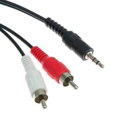 CShop.co.za | Powered by Compuclinic Solutions STEREO{MALE} TO 2 X RCA {MALE} 3 M CABLE RCA003