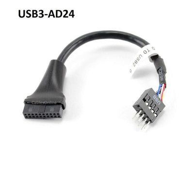 CShop.co.za | Powered by Compuclinic Solutions USB 3 HEADER TO USB 2 HEADER. USB3TO2