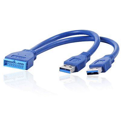CShop.co.za | Powered by Compuclinic Solutions USB3.0 (M) MBD TO 2 X (M) 0.2CM 3USB01
