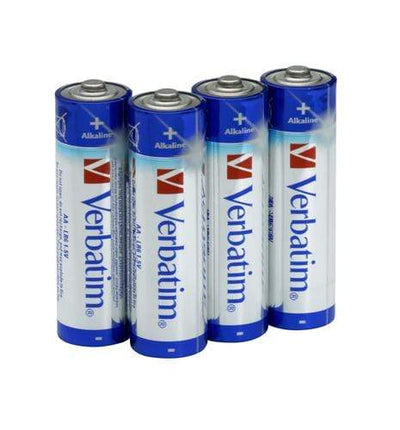 CShop.co.za | Powered by Compuclinic Solutions VERBATIM - AA ALKALINE BATTERIES (4 BATTERIES PER PACK) - 49921 49921